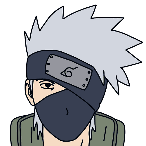 dessin-Hatake-Kakashi-etape-9