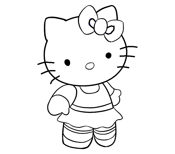 dessin-hello-kitty-etape-13