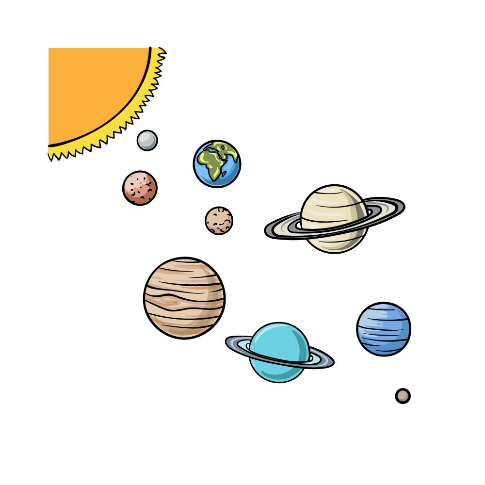 Dessin Système Solaire