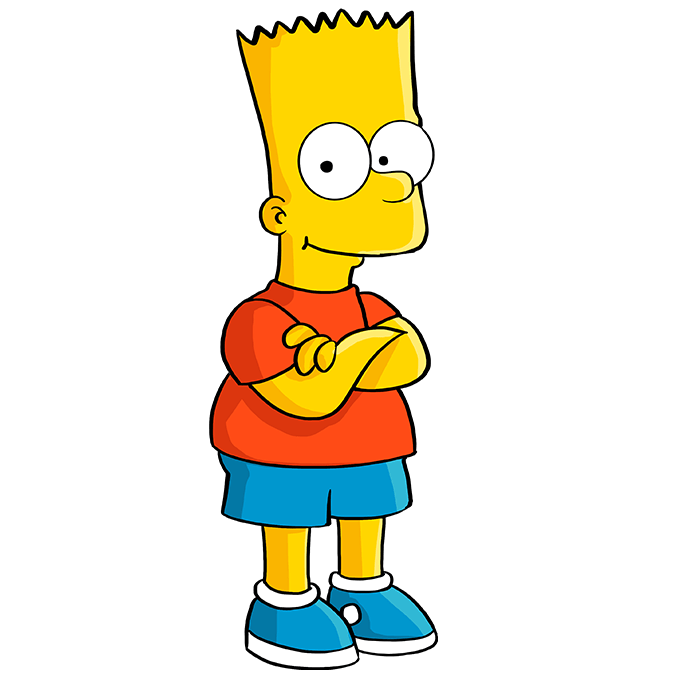 Dessin Bart Simpson