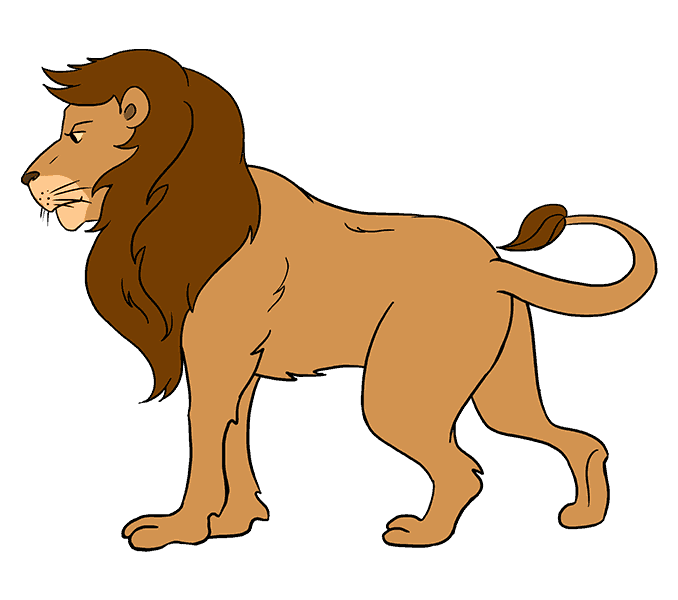 Dessin Lion