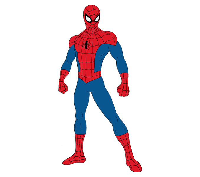 Dessin Spider Man
