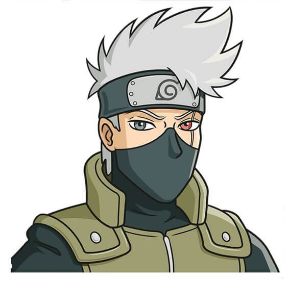 Dessin Kakashi Hatake