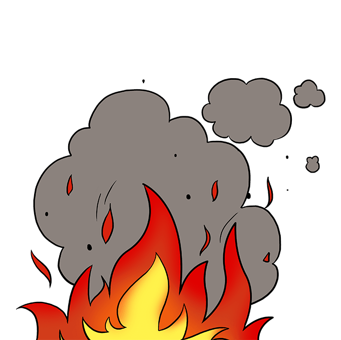 Dessin Flamme