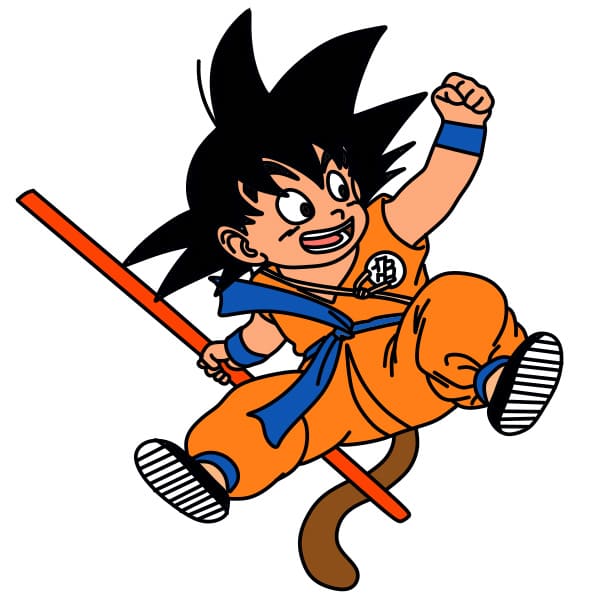 dessin-Son-Goku-etape16-3