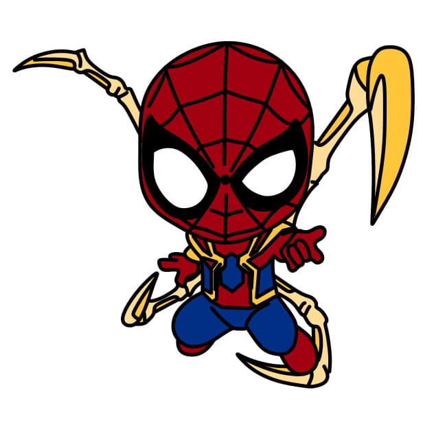 dessin-spiderman-etape10-1