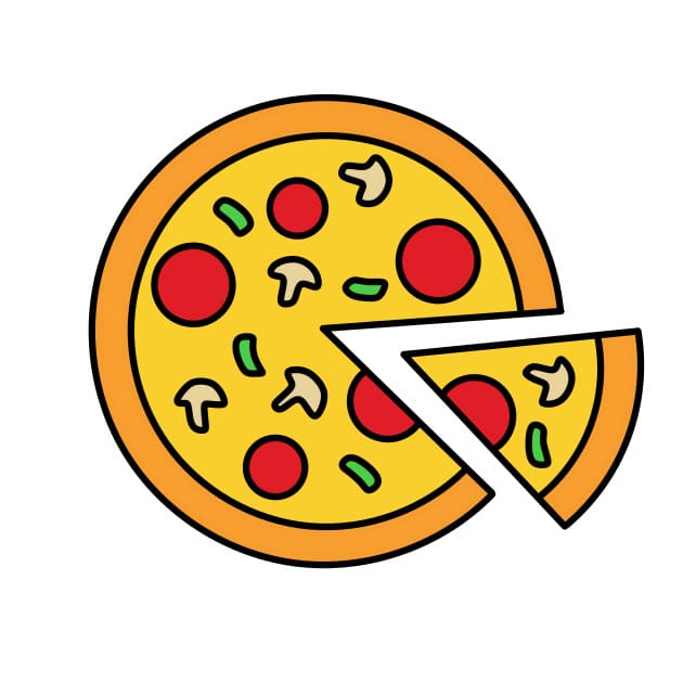 Dessin Pizza