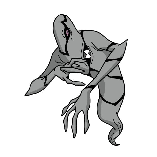 Dessin GHOST FREAK – Ben 10