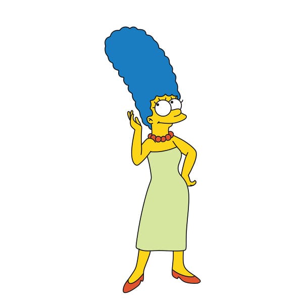 Dessin-Marge-Simpson-etape9-1