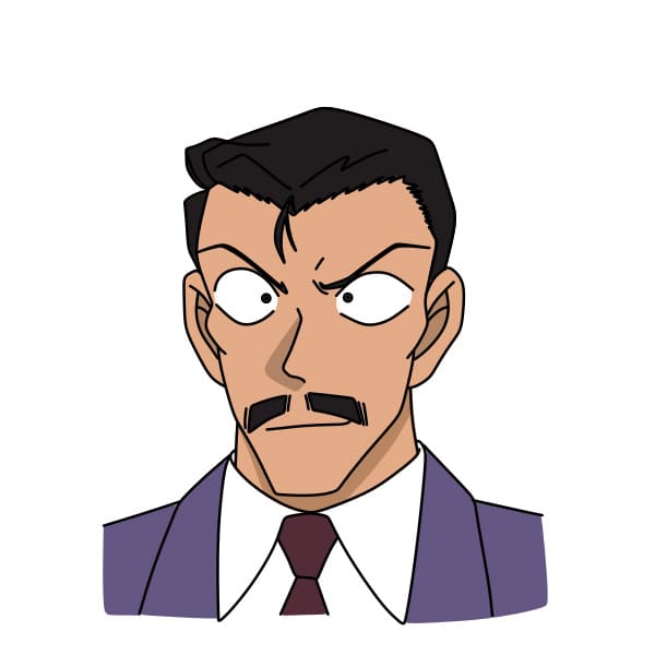 Dessin Mori Kogoro