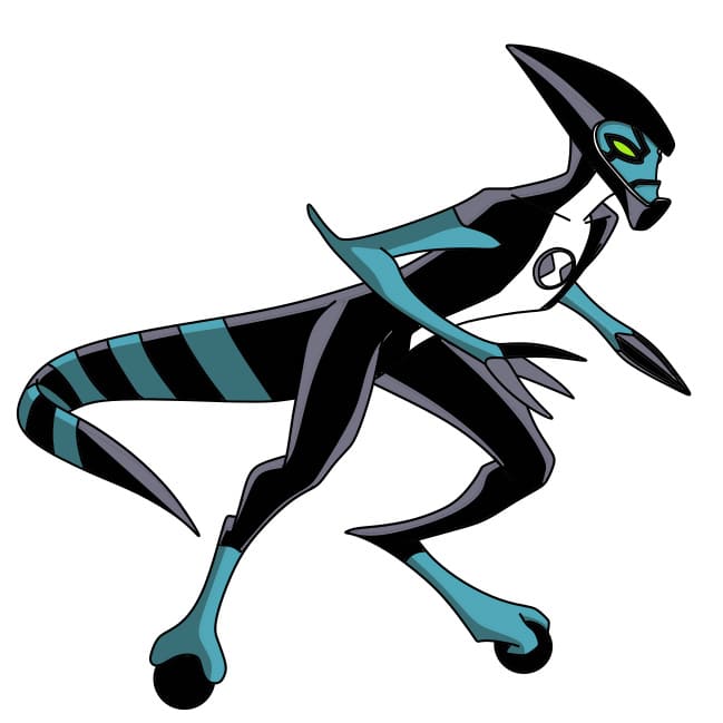 Dessin XLR8 – Ben 10