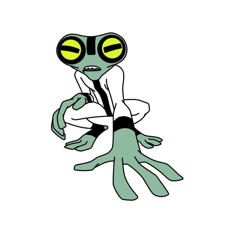 Dessin GREY MATTER – Ben 10