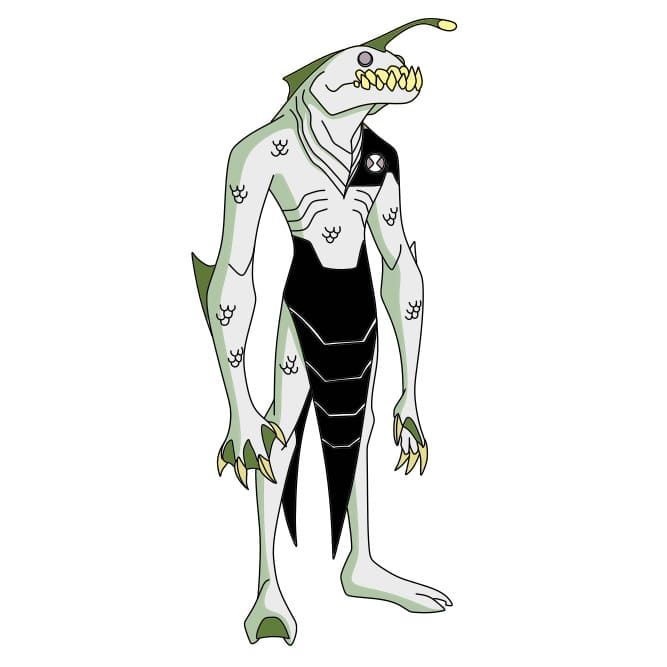 Dessin RIPJAWS – Ben 10