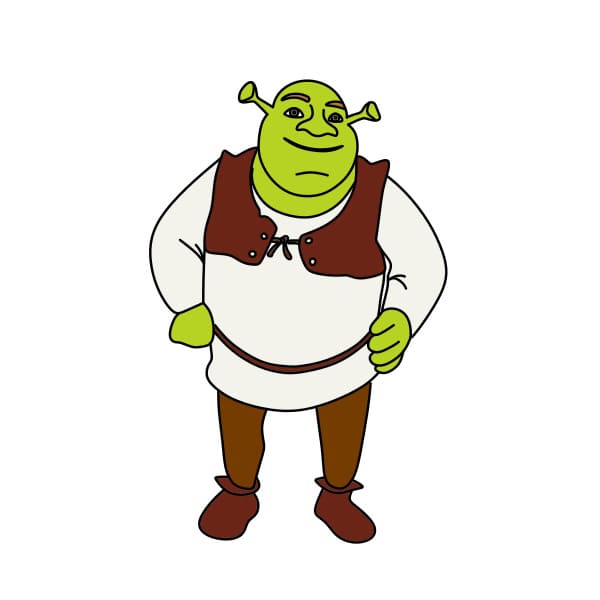 Dessin Shrek