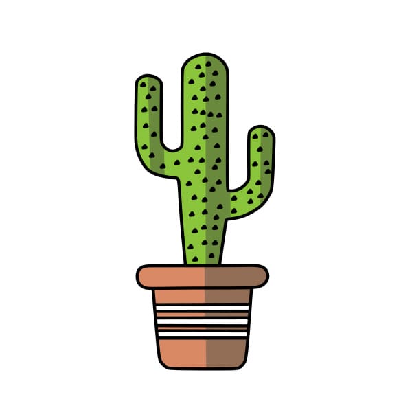 Dessin Cactus