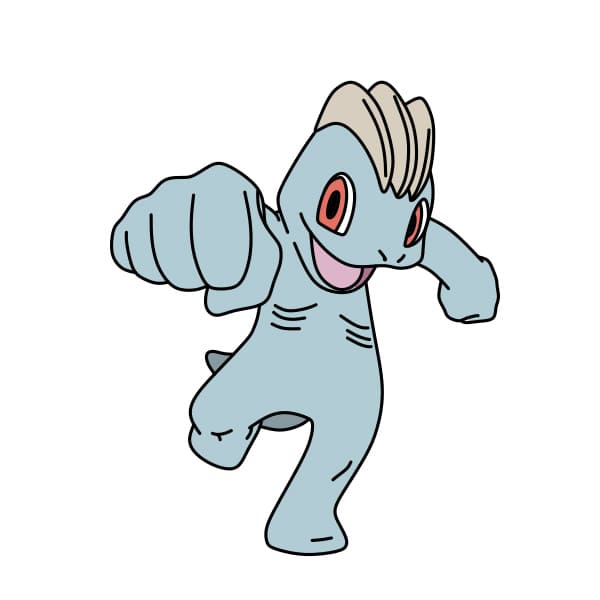 Dessin Pokemon Machop