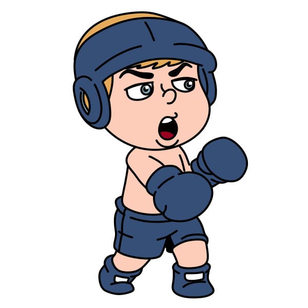 Dessin Boxeur