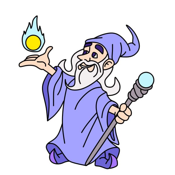Dessin Magicien