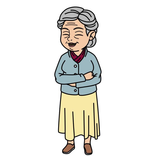 Dessin Vieille Femme
