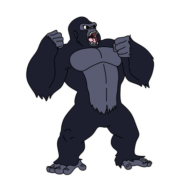 Dessin King Kong