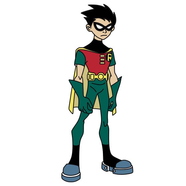 Dessin <strong>Robin (teen titans)</strong>