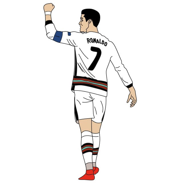 Dessin Cristiano Ronaldo