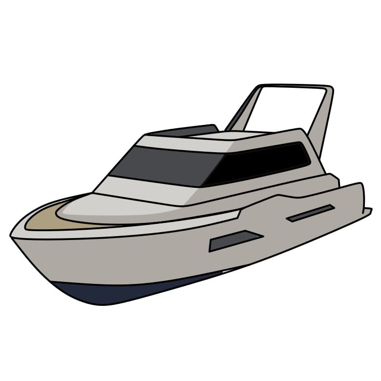 Dessin Yacht